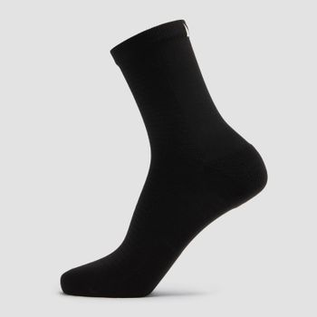 Calcetines clásicos acolchados de entrenamiento de MP - Negro - UK 2-5