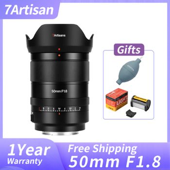 7Artisans AF 50mm F1.8 lente de enfoque automático de marco completo para Sony E FE A7R A7C II Nikon Z Z7II Panasonic Sigma L Leica L S1