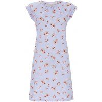 pansy short sleeve cotton loungewear dress