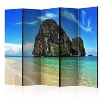 biombo - exotic landscape in thailand railay beach ii room dividers