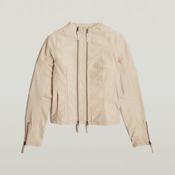 G-Star Raw Chaqueta D28472-E372 LYNN-137 CREAM para mujer