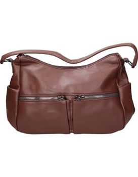 Bolso De Hombro Mia Larouge W201328 En Color Cafe Uni