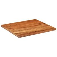 tablero de mesa  tablero escritorio rectangular madera maciza acacia 90x80x25 cm