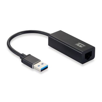 LevelOne USB-0401 Adaptador USB/RJ45 Negro