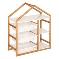 bako estanteria de 3 baldas blanca 68x82cm