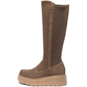 NeroGiardini Botas Velour T.Alcantara 7 Eva Gorga Tortora 67 para mujer