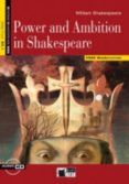 power and ambition in shakespeare. book + cd   eso