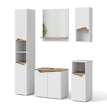 Conjunto De Muebles De Baño Marelle 5 Piezas Vicco