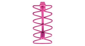 Nathan reflective run laces pink