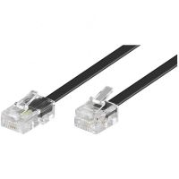 goobay cable de telefono rj11 a rj45 machomacho 6m negro