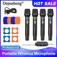 microfono dinamico profesional kx124 microfono portatil inalambrico para karaoke para actuaciones en escenarios al aire libre y canto