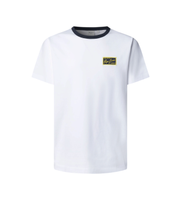 pepe jeans para hombre pm5010320 camiseta soren blanco xxl casual algodon manga corta