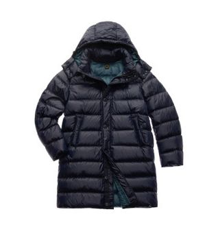 Blauer para hombre. 25WBLUK03147 Abrigo plumífero marino (M), Casual, Poliamida