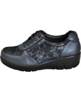 de g comfort g confort- zapato estilo deportivo para mujer cremallera l blue