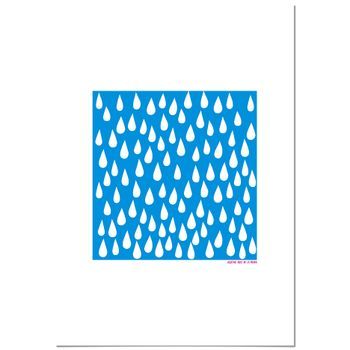 Panorama Cuadro De Aluminio Agatha Ruiz De La Prada Lluvia 70x100 Cm