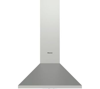 CH6C4AXUK Chimney Cooker Hood - Stainless Steel, Stainless Steel