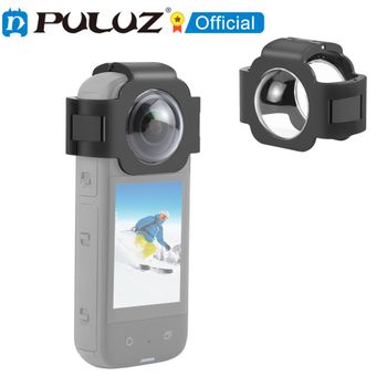 PULUZ - Protector de Lente para Insta360 X4 / X3, Cubierta Protectora para Cámaras de Acción Panorámicas Insta360 X4 / X3, Accesorios