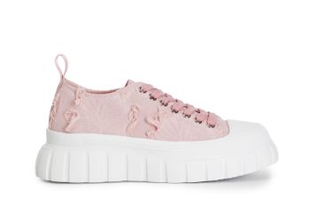 zapatillas deportivas de tejido deshilachado powder