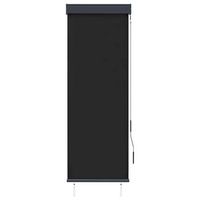 estor enrollable de exterior gris antracita 60x250 cm