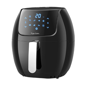 Taylor Swoden Sunbeam - Freidora sin aceite 7 L, freidora de aire caliente XXL, digital con pantalla táctil LED, 8 ajustes de cocción preestablecidos, apagado automático, sin BPA