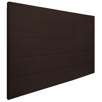 Cabecero Tapizado Gio | Cabezal Acolchado | Tapizado En Polipiel De Alta Gama | Color Chocolate | Medida: 155x110x5cm (cama 150/160 Cm)