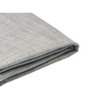 funda extraible gris claro para cama 90 x 200 cm fitou