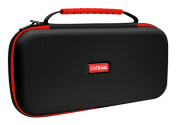 FUNDA RIGIDA PARA NINTENDO SWITCH 2 TRUST GXT 1251 COLOR NEGRO