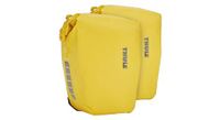 par de alforjas thule shield 25l amarillas