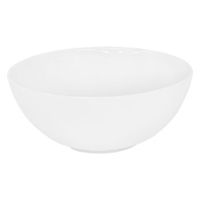 lavabo ceramico ovalado 320 x 320 x 135 mm blanco ecd germany