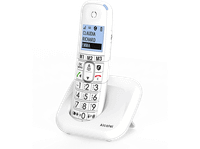 telefono - alcatel xl785 single inalambrico contestador bloqueo de llamadas agenda 100 contactos manos libres audio-boost blanco