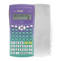 calculadora milan m240 sunset cientifica 240 funciones turquesa y lila