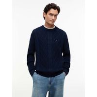 tommy jeans jersey tjm reg cable knit s para hombre