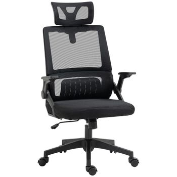 Silla de oficina 60x61x121.5 cm negro