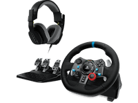 volante - logitech g g29  auriculares gaming astro a10 playstation 5 y 4pc microfono volteable control de volumen force feedback negro blanco