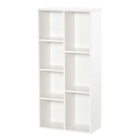 estanteria para libros 50x24x106 cm blanco