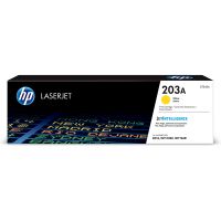 hp 203a yellow original standard capacity toner cartridge cf542a