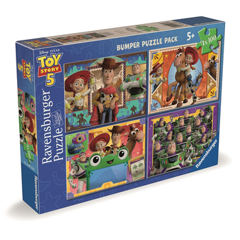 Ravensburger - Puzzle Toy Story 5. 4x100 Piezas. (12004283)