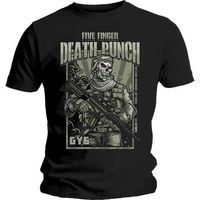 five finger death punch camiseta manga larga war soldier para mujer