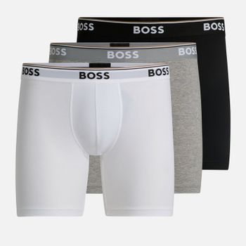 BOSS Bodywear 3-Pack Power Jersey Long Boxer Briefs - S