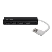 belkin f4u042bt hub ultrafino 4 puertos usb