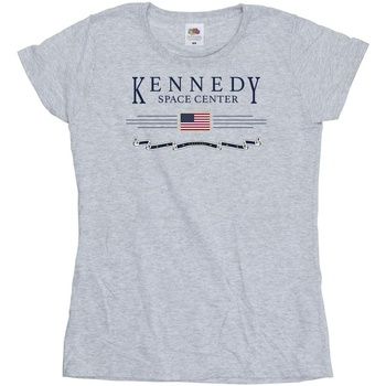 Nasa Camiseta manga larga Kennedy Space Centre Explore para mujer
