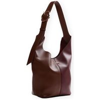 gioseppo cartera maxi bucket bag 80654 - brown para mujer