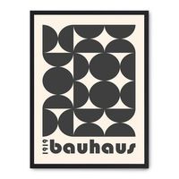 cuadro bauhaus black forms i