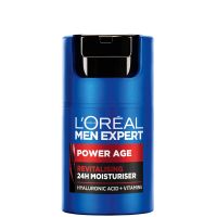 loreal paris men expert power age moisturiser with hyaluronic acid 50ml
