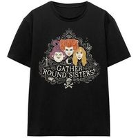 hocus pocus tops y camisetas gather round sisters para mujer