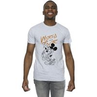 disney camiseta world tour para hombre