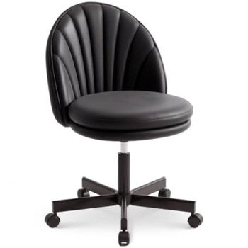 Silla de oficina GTPLAYER sin reposabrazos ajustable ergonómica negra