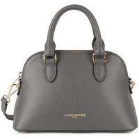 lancaster bandolera bolso media luna con cremallera m sierra jia gris para mujer