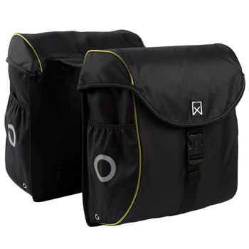 Alforjas Para Bicicleta 38 L Negro Y Amarillo 16103 Willex