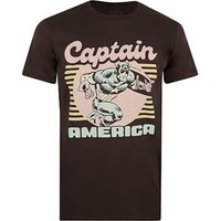 marvel camiseta manga larga 70s para hombre